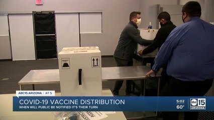COVID vaccine distribution in Arizona