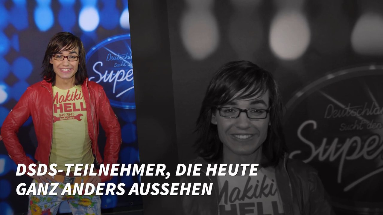 DSDS-Teilnehmer, die heute ganz anders aussehen