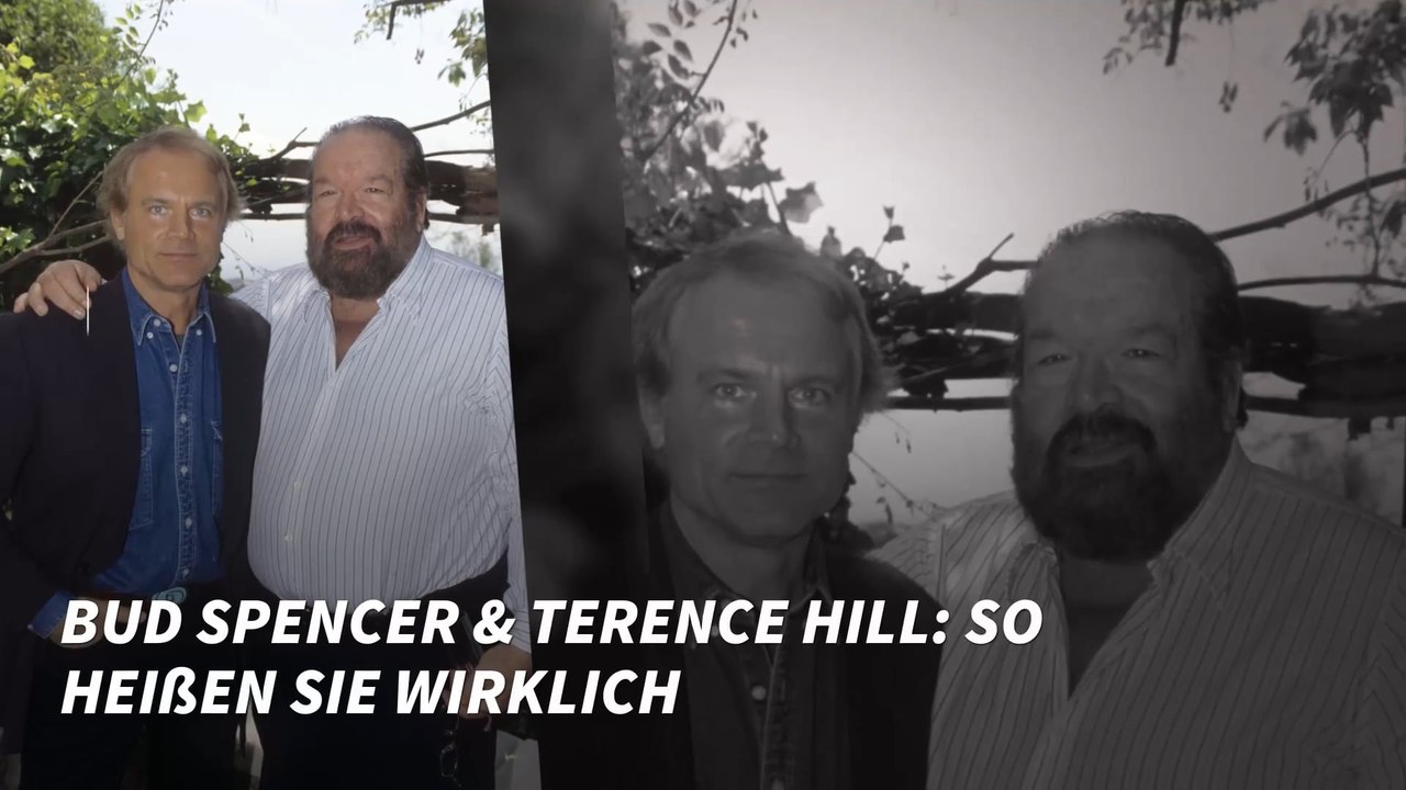 Bud Spencer & Terence Hill: So heißen sie wirklich