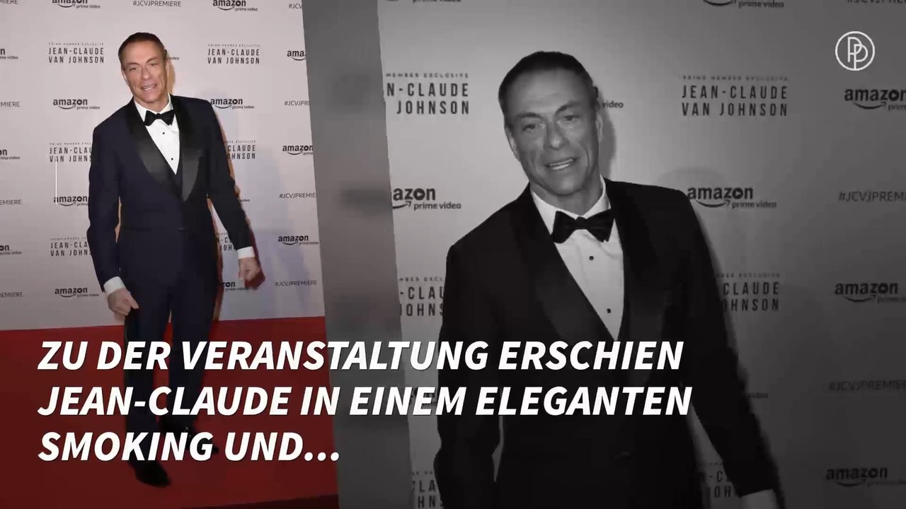 Schicker Auftritt: Jean-Claude Van Damme begeistert bei Premiere seiner neuen Amazon Serie
