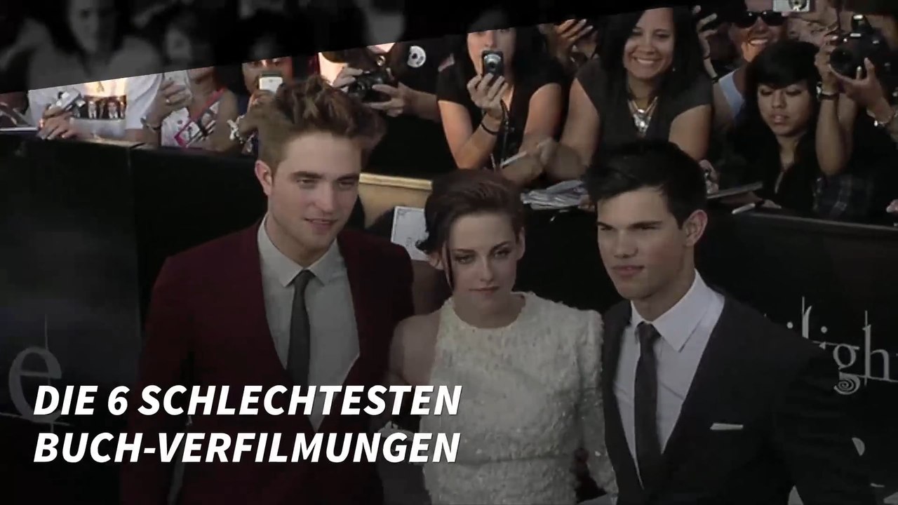 Die 6 schlechtesten Buch-Verfilmungen