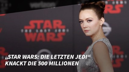 „Star Wars: Die letzten Jedi“ knackt die 500 Millionen Dollar Marke in weniger als einer Woche