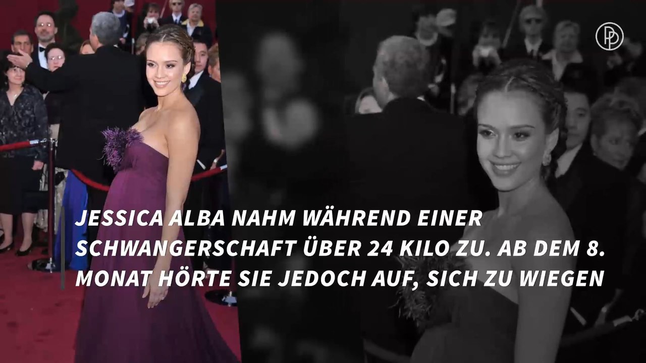 Jessica Alba, Heidi Klum und Co.: So viele Kilos haben sie bei ihrer Schwangerschaft zugelegt