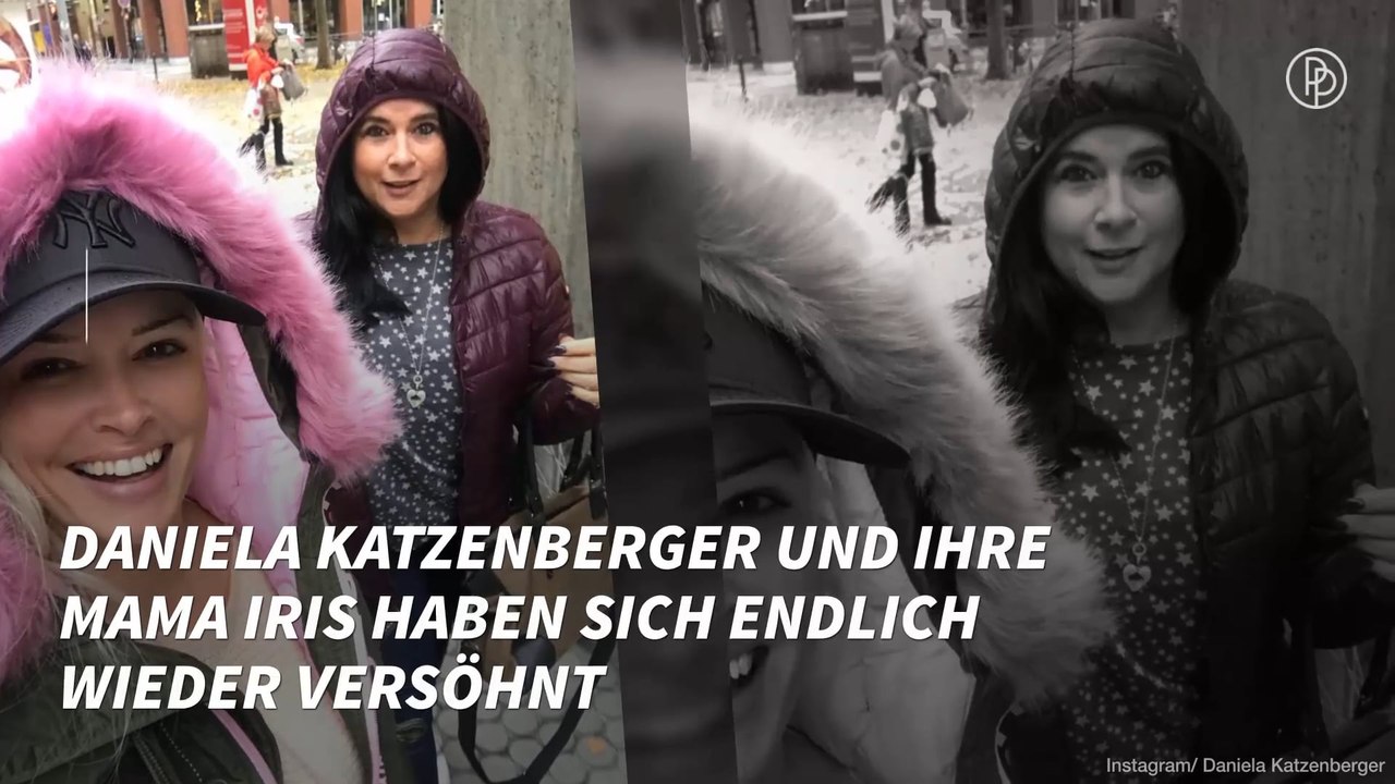 Daniela Katzenberger zurück bei Mama Iris