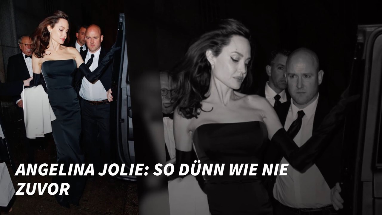 Angelina Jolie: So dünn wie nie zuvor