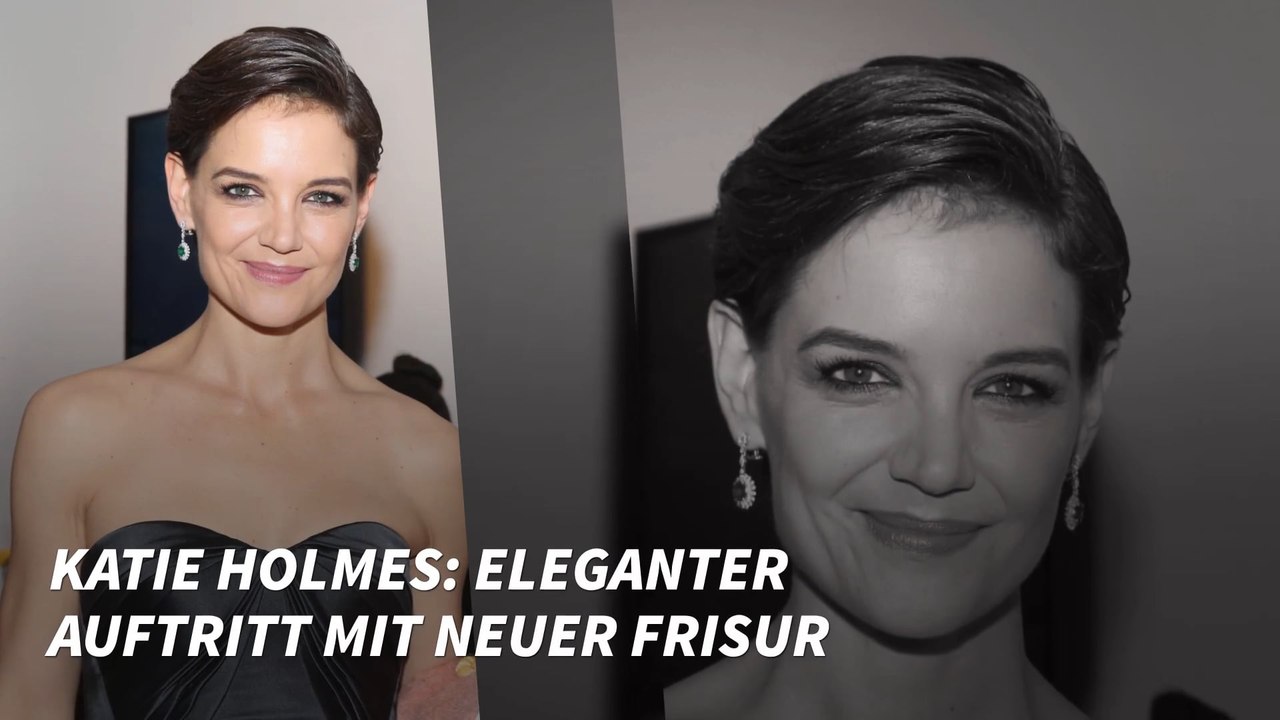 Katie Holmes: Eleganter Auftritt mit neuer Frisur