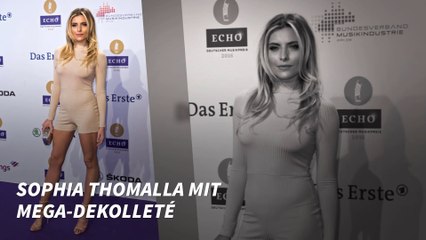 Sophia Thomalla mit Mega-Dekolleté