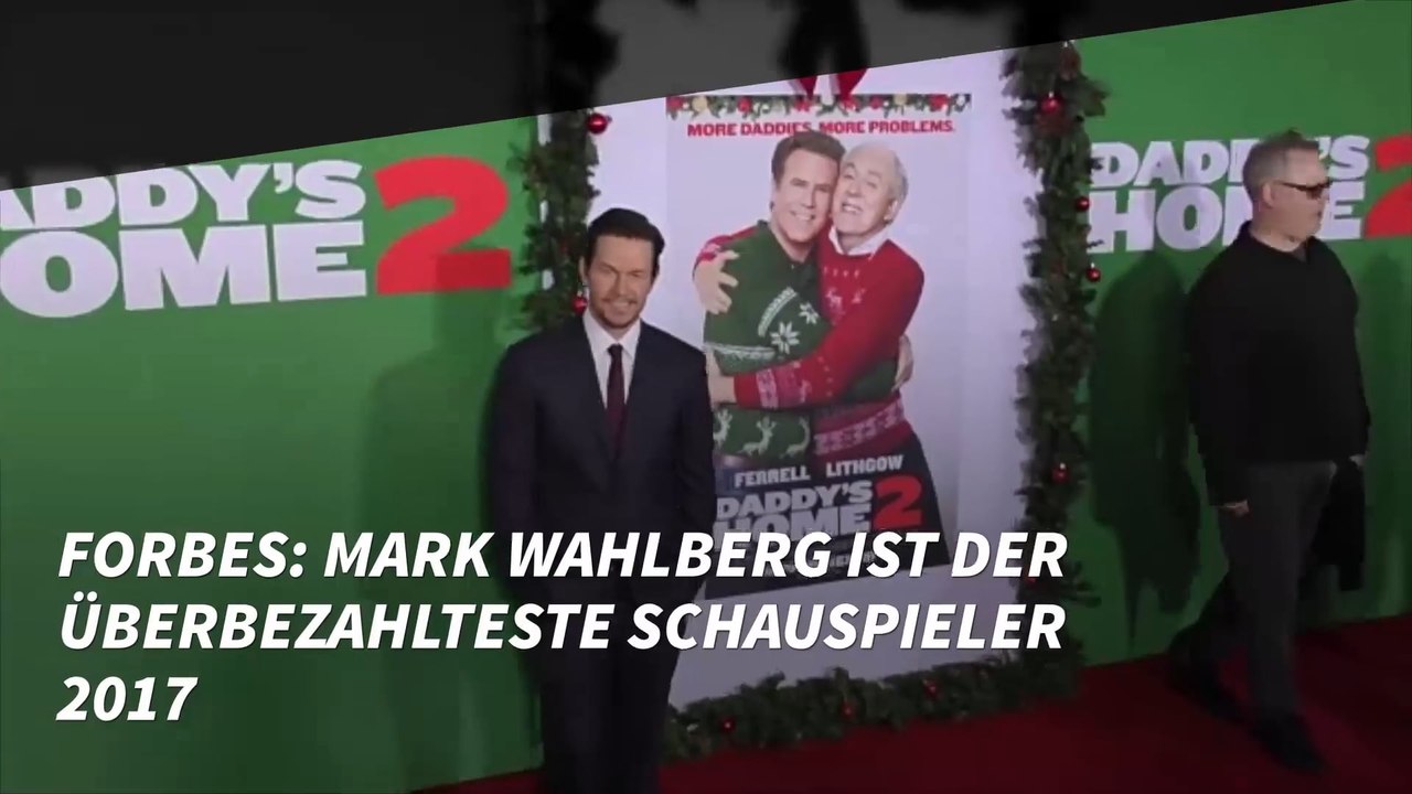 „Forbes“: Mark Wahlberg ist der überbezahlteste Schauspieler 2017