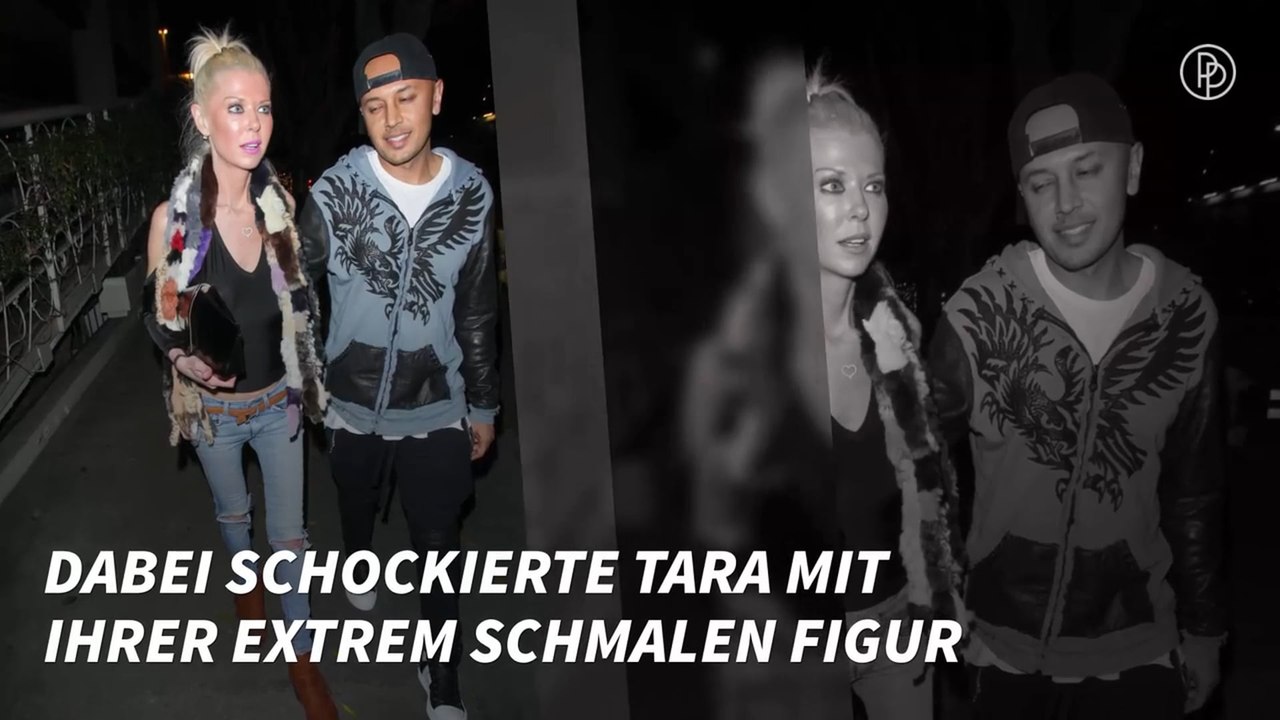 Tara Reid schockiert mit Streichholz-Beinchen