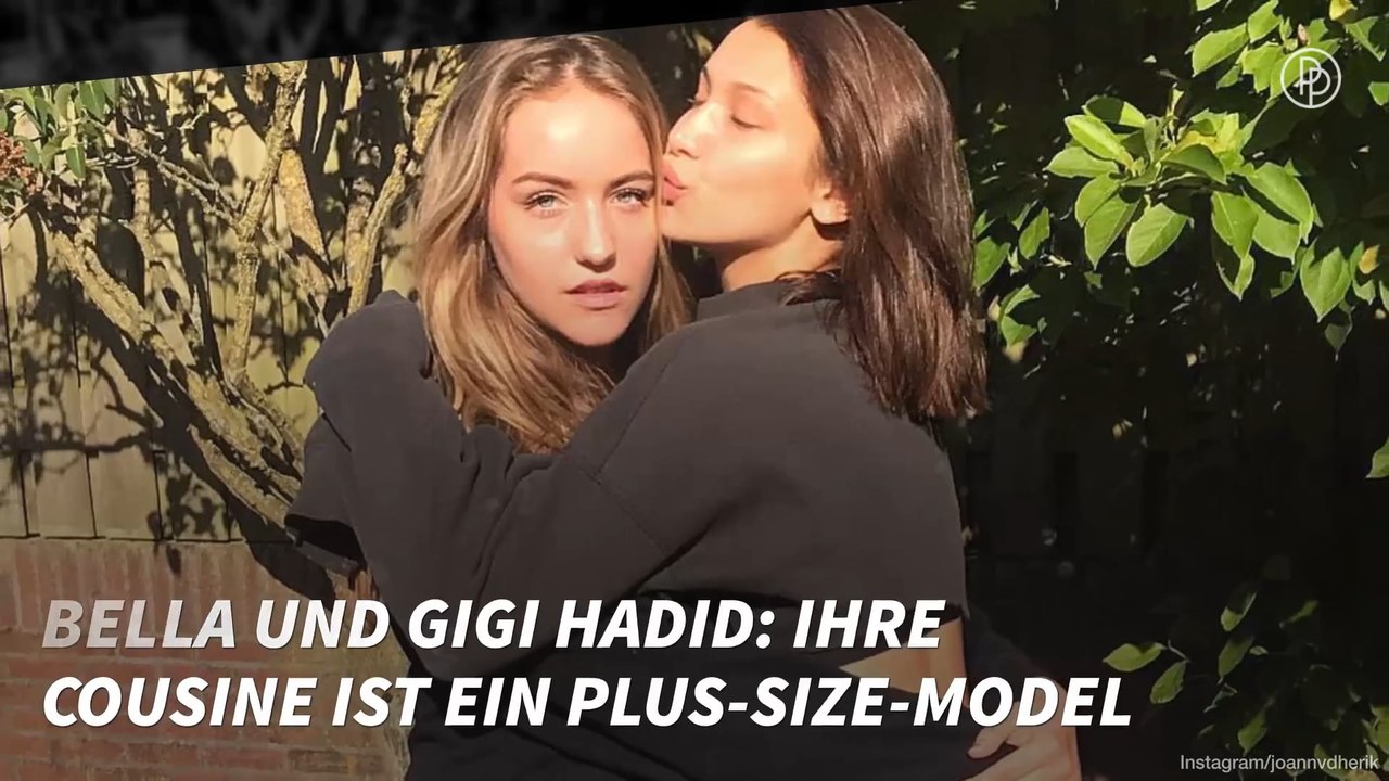 Bella und Gigi Hadid: Ihre Cousine ist ein Plus-Size-Model