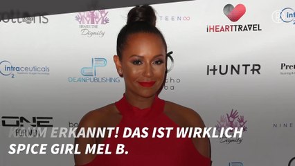 Kaum erkannt! Das ist wirklich Spice Girl Mel B.