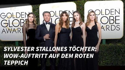 Sylvester Stallones Töchter: Wow-Auftritt auf dem roten Teppich