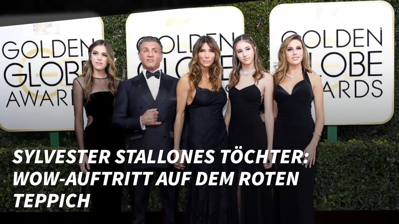 Sylvester Stallones Töchter: Wow-Auftritt auf dem roten Teppich