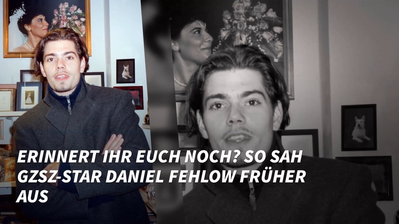 Erinnert ihr euch noch? So sah GZSZ-Star Daniel Fehlow früher aus