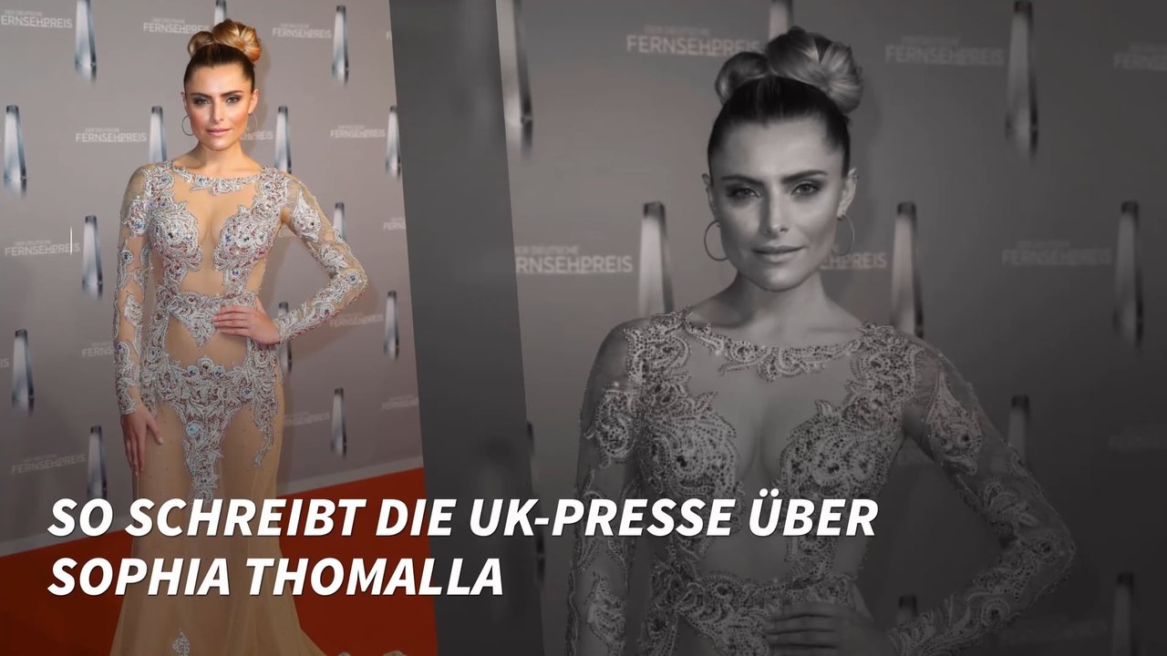 So schreibt die UK-Presse über Sophia Thomalla