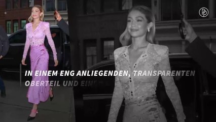 Gigi Hadid: In diesem Outfit kommt ihre dünne Figur besonders zum Vorschein