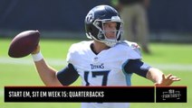 Tom Brady and Ryan Tannehill Top Michael Fabiano’s List of Quarterbacks to Start in Week 15