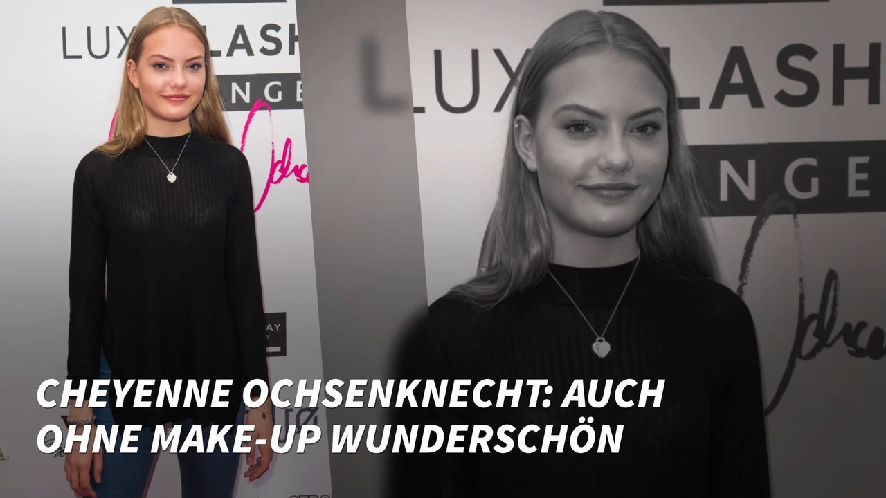 Cheyenne Ochsenknecht: Auch ohne Make-up wunderschön
