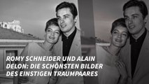 Romy Schneider und Alain Delon: Die schönsten Bilder des einstigen Traumpaares