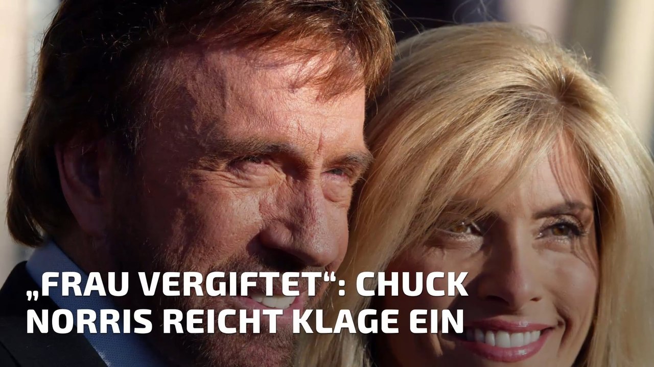 „Frau vergiftet“: Chuck Norris reicht Klage ein