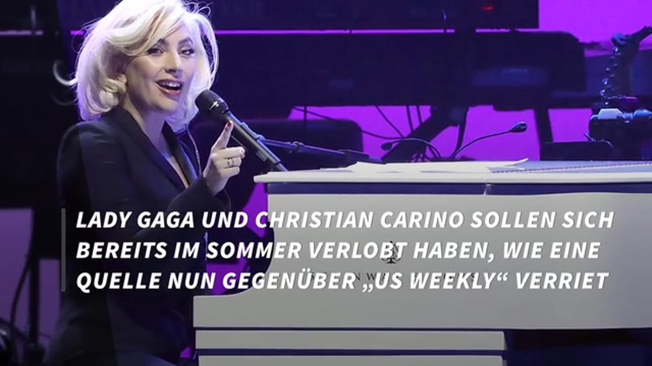 Lady Gaga soll sich verlobt haben! Das ist ihr Freund Christian Carino