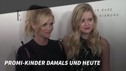 Promi-Kinder damals und heute