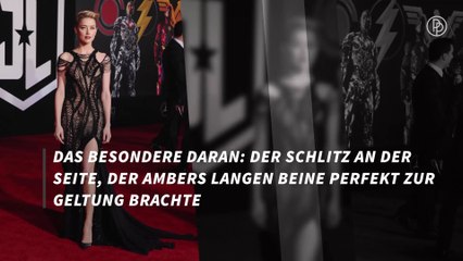 Amber Heard mit Mega-Beinschlitz auf dem roten Teppich