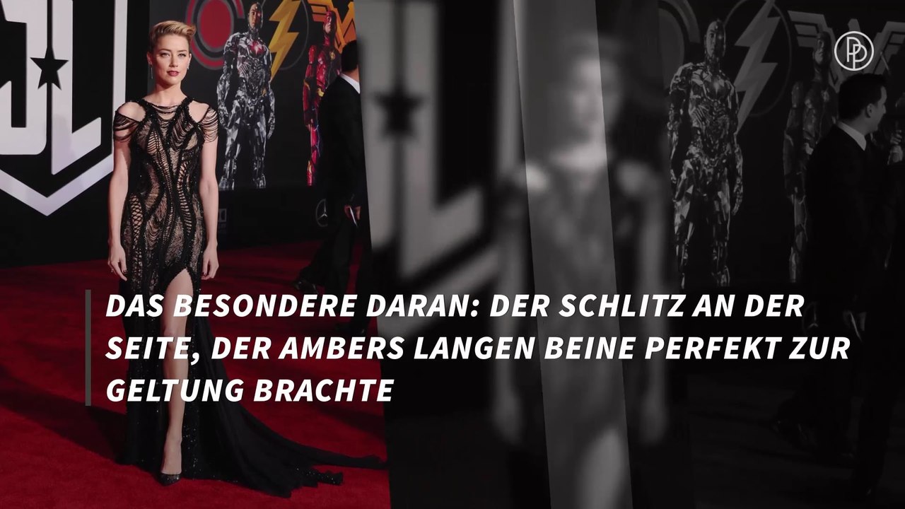 Amber Heard mit Mega-Beinschlitz auf dem roten Teppich
