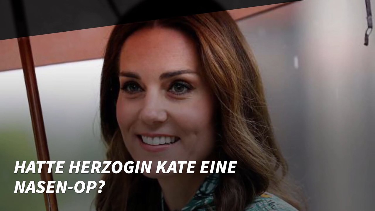 Hatte Herzogin Kate eine Nasen-OP?