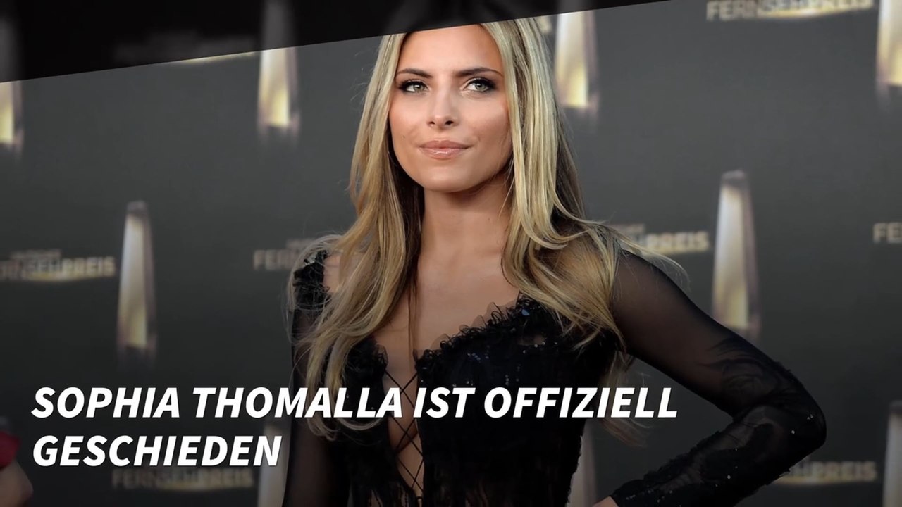 Sophia Thomalla ist offiziell geschieden