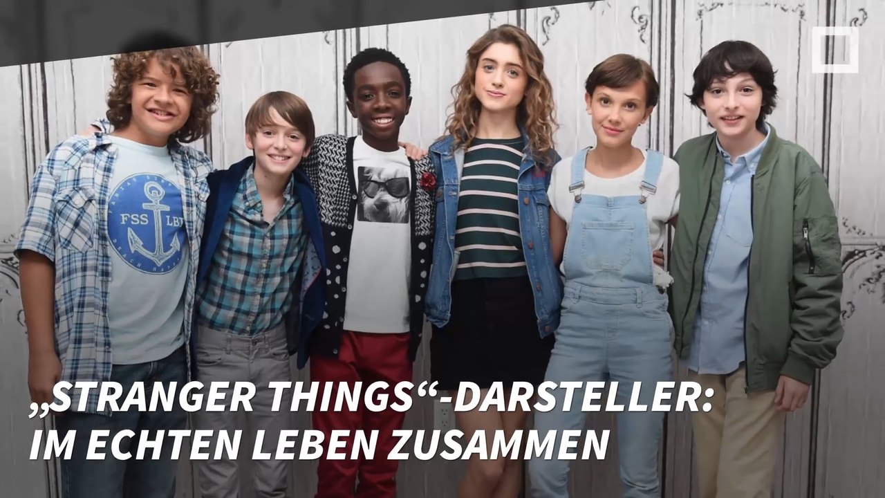 „Stranger Things“-Darsteller: Im echten Leben zusammen