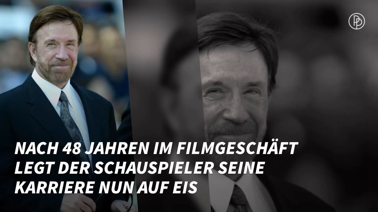 Chuck Norris legt seine Karriere auf Eis