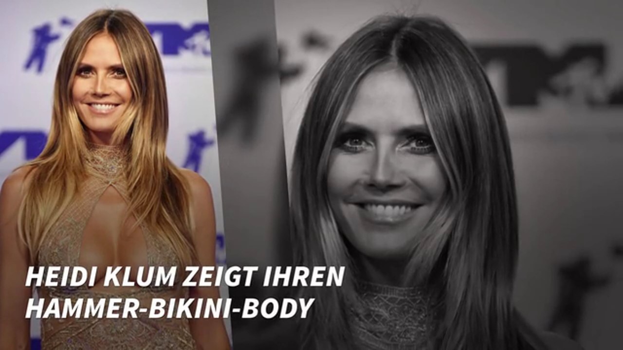 Heidi Klum zeigt ihren Hammer-Bikini-Body