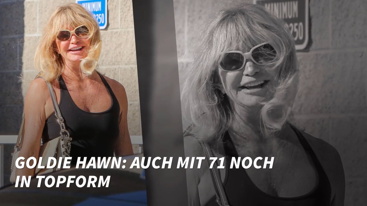 Goldie Hawn: Auch mit 71 noch in Topform