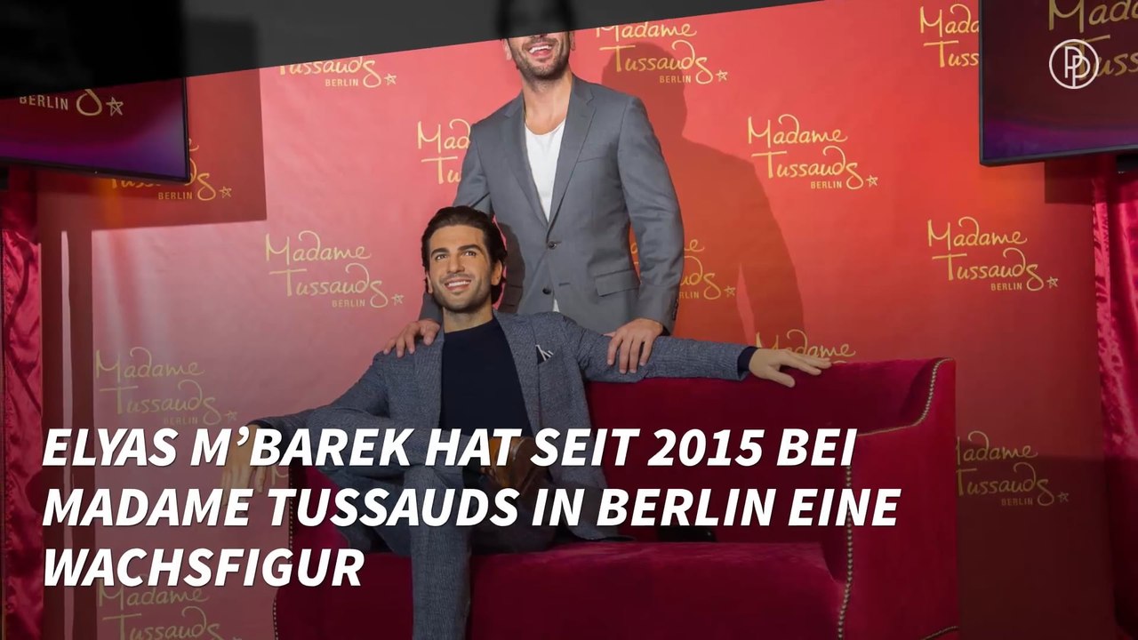 So sieht Elyas M’Bareks Wachsfigur aus