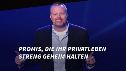 Promis, die ihr Privatleben streng geheim halten