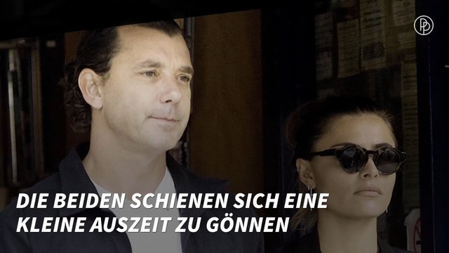 Sophia Thomalla und Gavin Rossdale händchenhaltend durch London