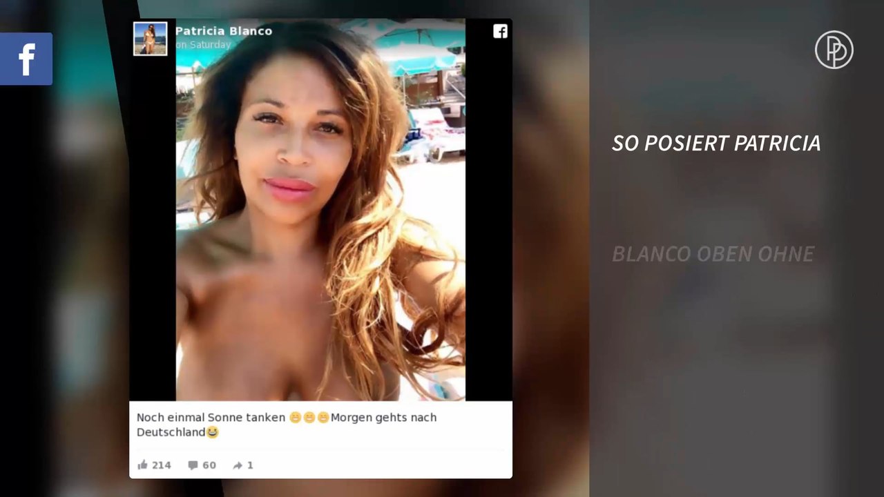 Patricia Blanco zeigt sich freizügig auf Facebook