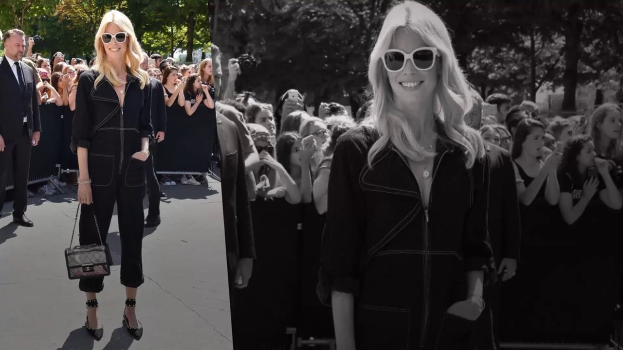 Claudia Schiffer: Wow-Auftritt in Paris
