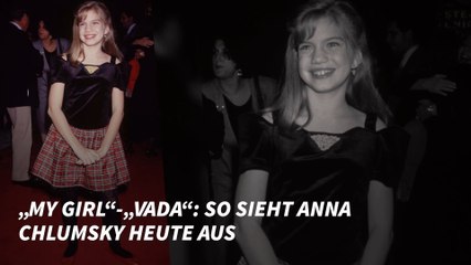 „My Girl“-„Vada“: So sieht Anna Chlumsky heute aus