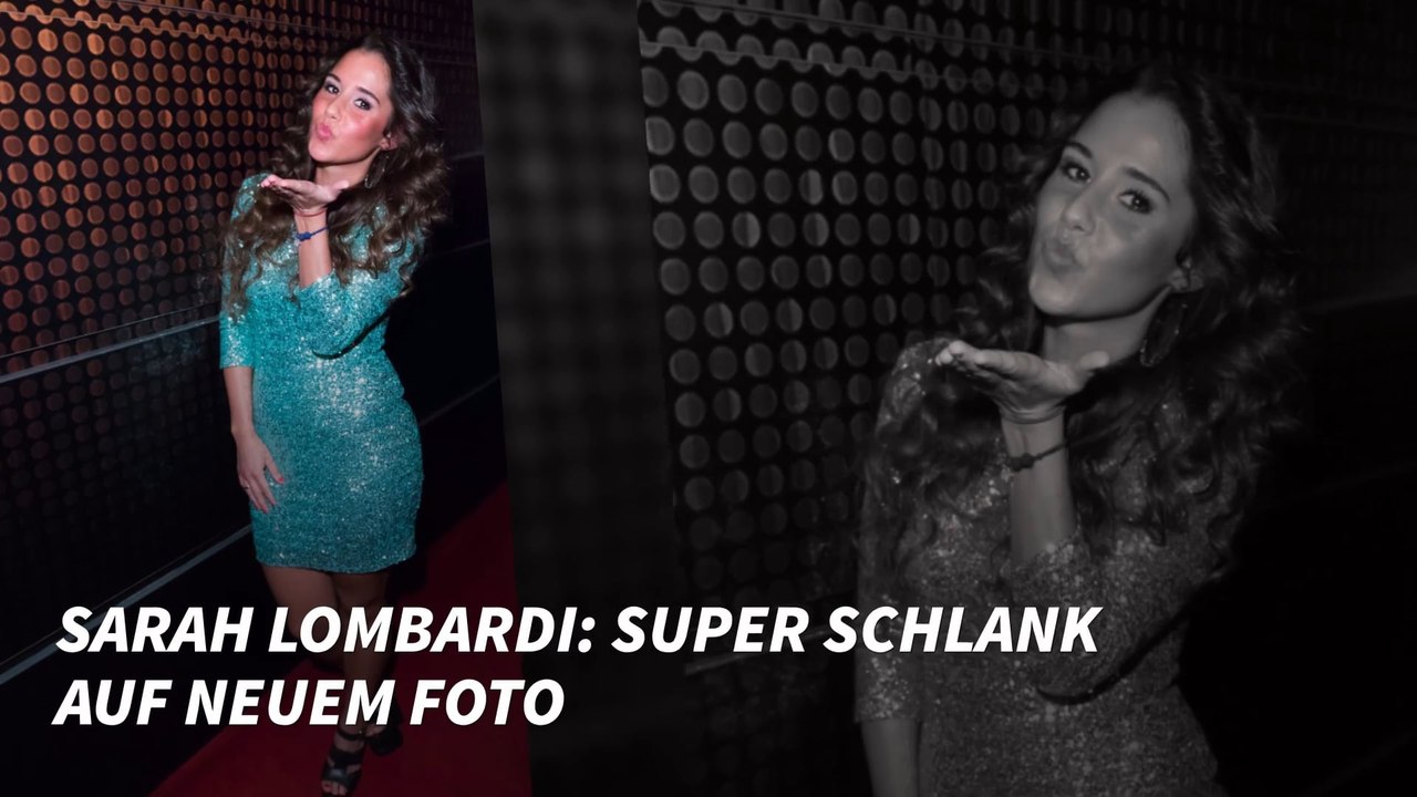 Sarah Lombardi: Super schlank auf neuem Foto