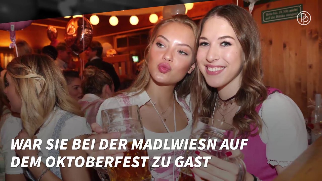 Cheyenne Ochsenknechts lockerer Wiesn-Look