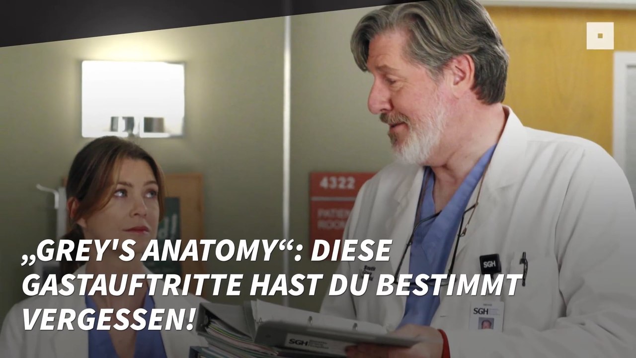 „Grey’s Anatomy“: Diese Gastauftritte hast du bestimmt vergessen!
