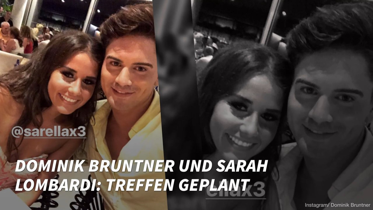 Dominik Bruntner und Sarah Lombardi: Treffen geplant