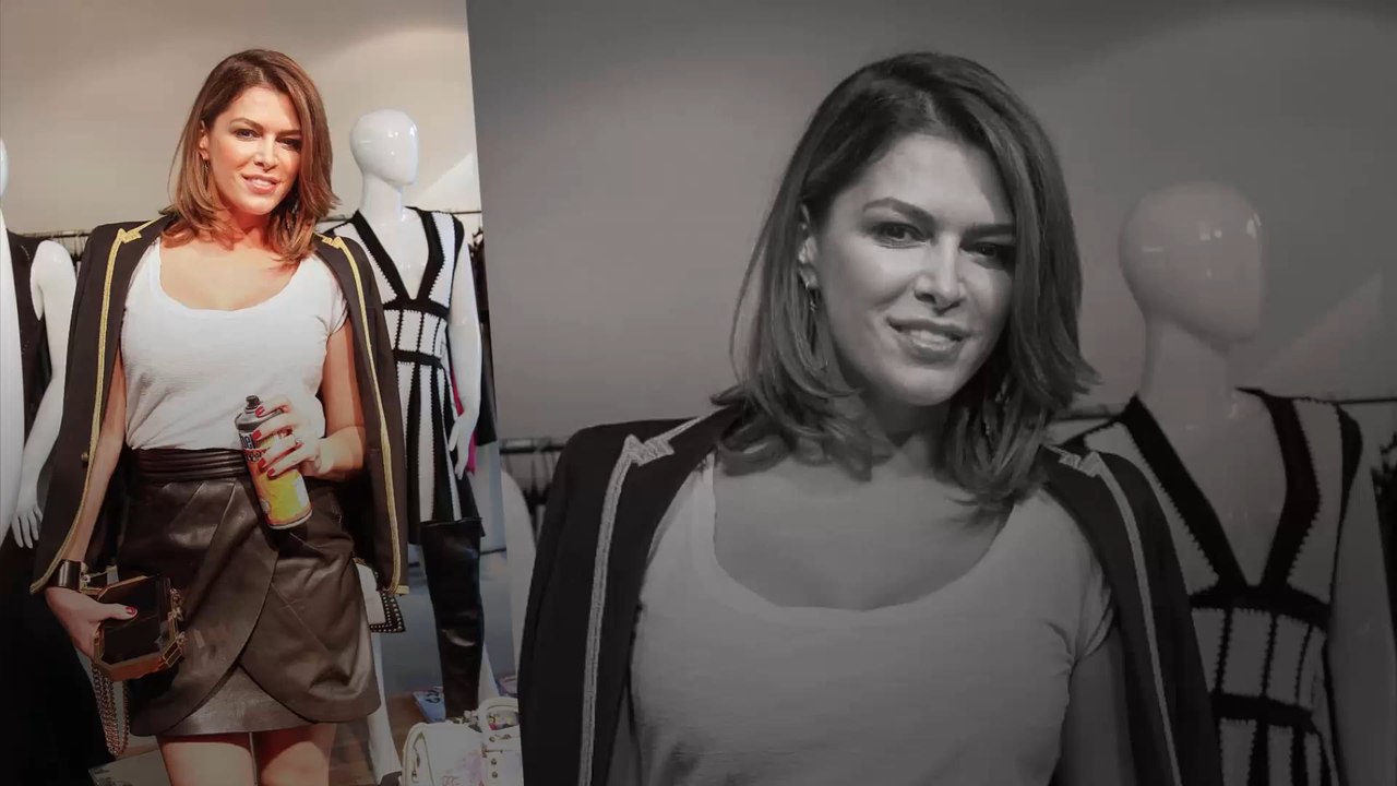 Sabia Boulahrouz: Red-Carpet-Comeback im roten Leder-Dress