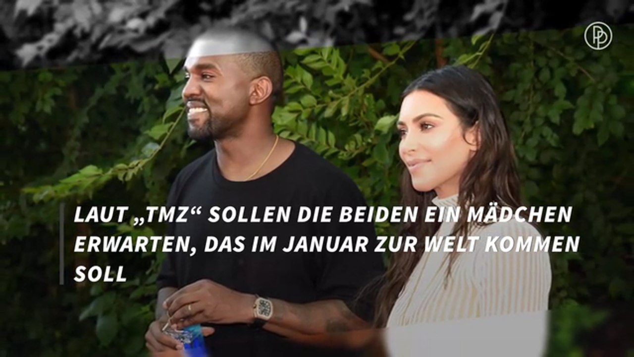 Kim Kardashian und Kanye West werden wieder Eltern