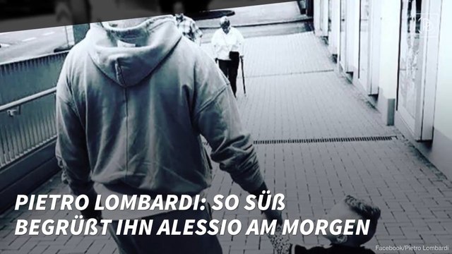 Pietro Lombardi: So süß begrüßt ihn Alessio am Morgen