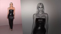 Mega Sexy: Kim Kardashian im hautengen Latex-Kleid