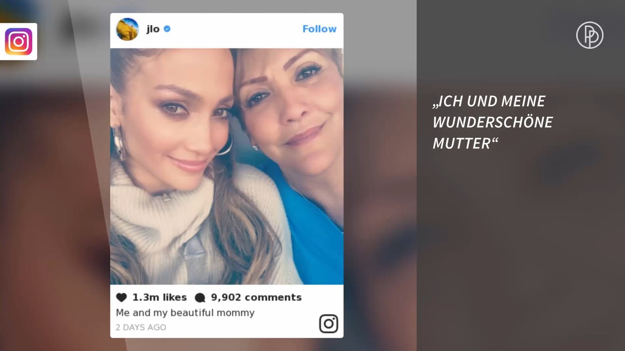 Jennifer Lopez: So ähnlich sieht sie ihrer Mutter