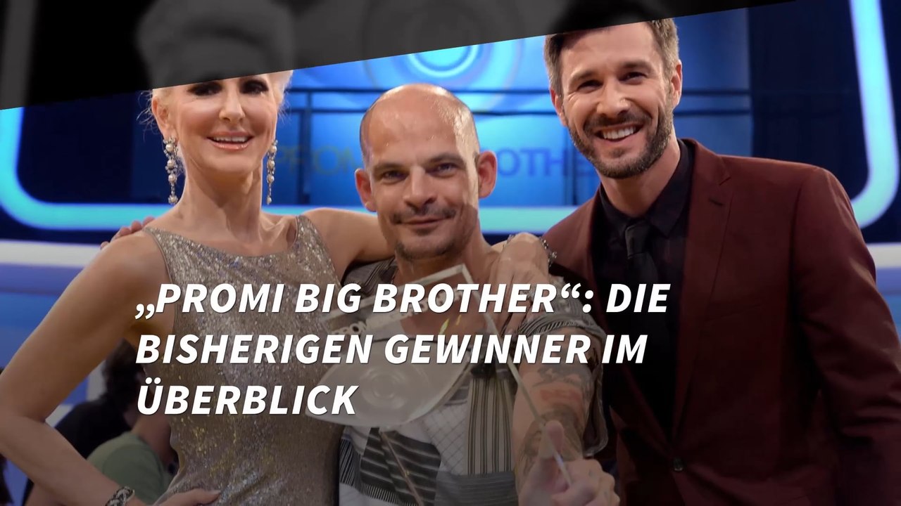 „Promi Big Brother“: Die bisherigen Gewinner im Überblick